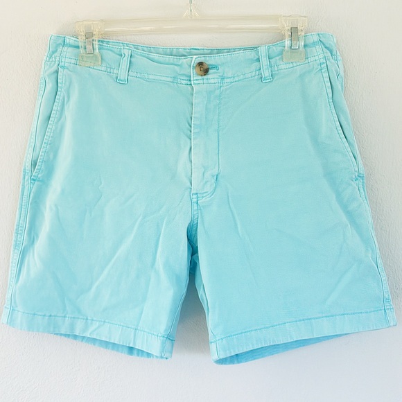 Vineyard Vines Shep & Ian Island Short light blue cotton chino shorts size 30 - Picture 1 of 8
